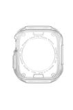 Apple Watch Series 10 42mm Uyumlu Eğimli Kenarlar Arka Kısım Dahil Silikon Kasa Koruyucu