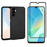 Samsung Galaxy A16 ile Uyumlu Telefon Kılıfı ve 5d Tam Kaplayan Cam Ekran Koruyucu