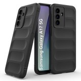 Samsung Galaxy A17 Uyumlu Kılıf Esnek Tpu Oyuklu Arka Yüzey Tasarımlı Silikon Kapak
