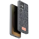 Samsung Galaxy S26 Ultra Uyumlu Parlak Simli Taşlı Premium Kalite Kadın Telefon Kılıfı Kapak