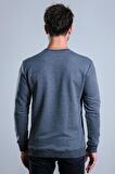 New Age Baskılı Düz Sweat MAR ÖR300