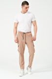 Paraşüt Kumaş Çıtçıtlı Yan Cepli Kargo/Jogger Pantolon Alt BL 2082-70085