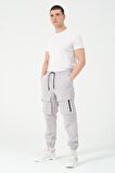 Yan Cepli Lastik Paça Kargo/Jogger Alt Bl 2130-70092