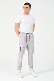 Yan Cepli Lastik Paça Kargo/Jogger Alt Bl 2130-70092