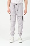 Yan Cepli Lastik Paça Kargo/Jogger Alt Bl 2130-70092