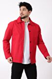Sporlikra Kumaş Çıtçıtlı Yakalı Yağmurluk/Mevsimlik PLDP 2976_60291