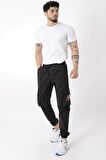 Paraşüt Kumaş Baskılı Paça Lastikli Kargo/Jogger Alt PLDP 02_0347