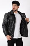 Bel Lastikli Suni Deri Mont PLDP 2984_60295