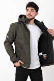 Reflektörlü Çıkarılabilir Kapüşonlu Softshell Mont Bl 1701_50388