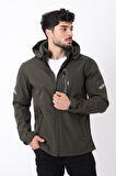 Reflektörlü Çıkarılabilir Kapüşonlu Softshell Mont Bl 1701_50388