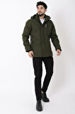 Çıkarılabilir Kapüşonlu Softsheel Mont PLDP 2991_50413