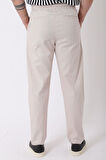 Bel Lastikli Keten Pantolon PLDP-01K_0385
