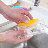 BUFFER® 2'li Kir Tutmaz Tırtıklı Yüzey Bulaşık Yıkama Pedi 