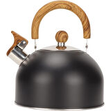 Paslanmaz Çelik Demlik Siyah Renk 