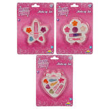 2594 SUN-Makyaj Seti Sürülebilir - Yıldız/Çiçek/Kalp Şekilli