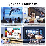 4K Görüntü Aktarıcı Hdmı type-c adaptör İpad İ phone 16-17 Android tablet telefon