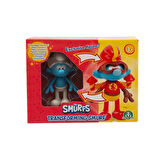 PUF23000 Şirinler Dönüşen 10 cm Figür