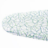 Ütü masası, beyaz, 108x33 cm