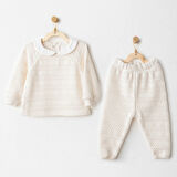 Andywawa AC26138 Wawa Exclusive 2'li Takım Ekru