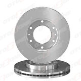 ÖN FREN DİSKİ HAVA KANALLI HYUNDAI H-1 2.5L D4CB CRDI 140HP 08- 300 ÇAP X 6 BIJON - ADET DISK FIYATIDIR 517124H500 (2 ADET)