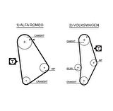 TRİGER KAYIŞI 119X190 TAUNUS-SIERRA 1.6 119 DŞ GD119LH190 CT685 073109119A