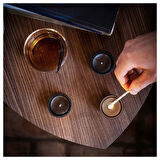 Kokulu tealight mum, kahverengi, 3.5 saat, deri̇ & vani̇lya