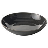 Çukur tabak, koyu gri, 21 cm