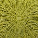 Yeşil Amerikan Servis, Hasır Supla, Yılbaşı Amerikan Servis, Rattan Duvar Dekoru 35cm(1ADET)