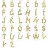 Gümüş Gold Y Harfi Kadın Kolye