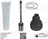 AKS MILI ÖN İÇ SAĞ BMW F10 F12 F13 F06 XDRIVE SANZIMAN TARAFI UZUNLUK- 485MM 31607618680 31607593044