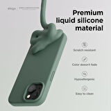 Apple iPhone 15 ile Uyumlu Telefon Kılıfı Kadife Iç Yüzey Soft Tasarım Lansman Kılıf