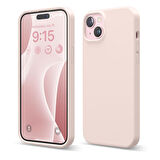 Apple iPhone 15 Plus ile Uyumlu Telefon Kılıfı Kadife Iç Yüzey Soft Tasarım Lansman Kılıf