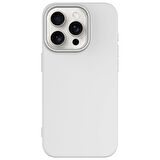 Apple iPhone 15 Pro ile Uyumlu Telefon Kılıfı Kadife Iç Yüzey Soft Tasarım Lansman Kılıf