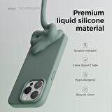 Apple iPhone 15 Pro Max ile Uyumlu Telefon Kılıfı Kadife Iç Yüzey Soft Tasarım Lansman Kılıf
