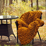 La Mia Jumbo Mor Dev Yün El Örgü İpi - J6