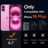 Apple iPhone 16 Plus ile Uyumlu Telefon Kılıfı Kadife Iç Yüzey Soft Tasarım Lansman Kılıf