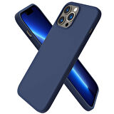 Apple iPhone 16 Pro ile Uyumlu Telefon Kılıfı Kadife Iç Yüzey Soft Tasarım Lansman Kılıf