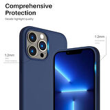 Apple iPhone 16 Pro ile Uyumlu Telefon Kılıfı Kadife Iç Yüzey Soft Tasarım Lansman Kılıf