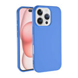 Apple iPhone 16 Pro ile Uyumlu Telefon Kılıfı Kadife Iç Yüzey Soft Tasarım Lansman Kılıf