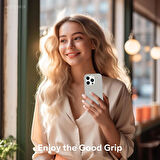 Apple iPhone 16 Pro Max ile Uyumlu Telefon Kılıfı Kadife Iç Yüzey Soft Tasarım Lansman Kılıf