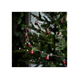 Aydınlatma zinciri, siyah, 5.5 m, pilli