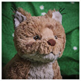 Yumuşak oyuncak, kahverengi, 63 cm, vaşak