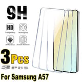 Samsung Galaxy A57 5G ile Uyumlu Ekran Koruyucu Şeffaf Temperli Kırılmaz Cam Ekran Koruyucu 3 Adet
