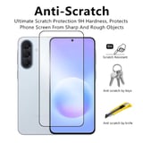 Samsung Galaxy A57 5G ile Uyumlu Ekran Koruyucu Şeffaf Temperli Kırılmaz Cam Ekran Koruyucu 3 Adet