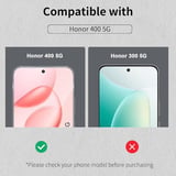 Honor 400 ile Uyumlu Ekran Koruyucu Şeffaf Temperli Kırılmaz Cam Ekran Koruyucu 2 Adet