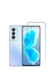 Tecno Camon 18 ile Uyumlu Ekran Koruyucu Şeffaf Temperli Kırılmaz Cam Ekran Koruyucu