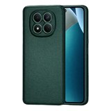 Xiaomi Redmi Note 15 Uyumlu Deri Dokulu Yumuşak Silikon Telefon Kılıfı Kapak