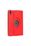 Apple iPad Mini 6.Nesil 2021 (A2567-A2568) ile Uyumlu 360° Dönebilen Standlı Tablet Kılıfı