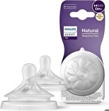 Philips Avent Natural Response 2'li Biberon Emziği, 2 Numara, 0 Ay+