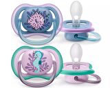 Philips Avent Ultra Air Emzik 6-18 Ay 2li Kız SCF085/61
